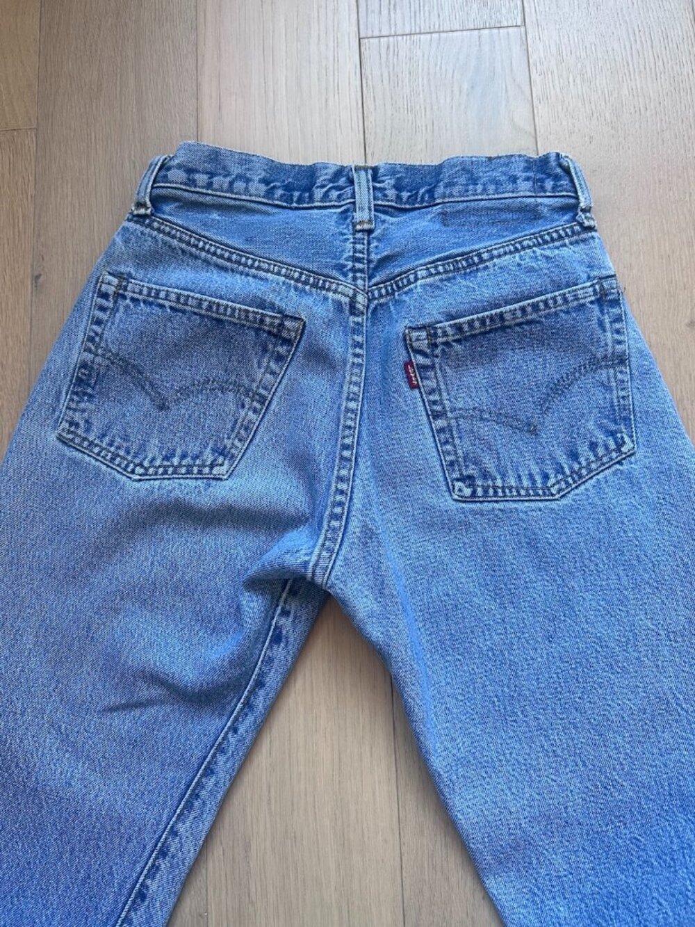 Vintage Selvedge 70s Levis 501 W27 x L30 - Picture 5 of 9